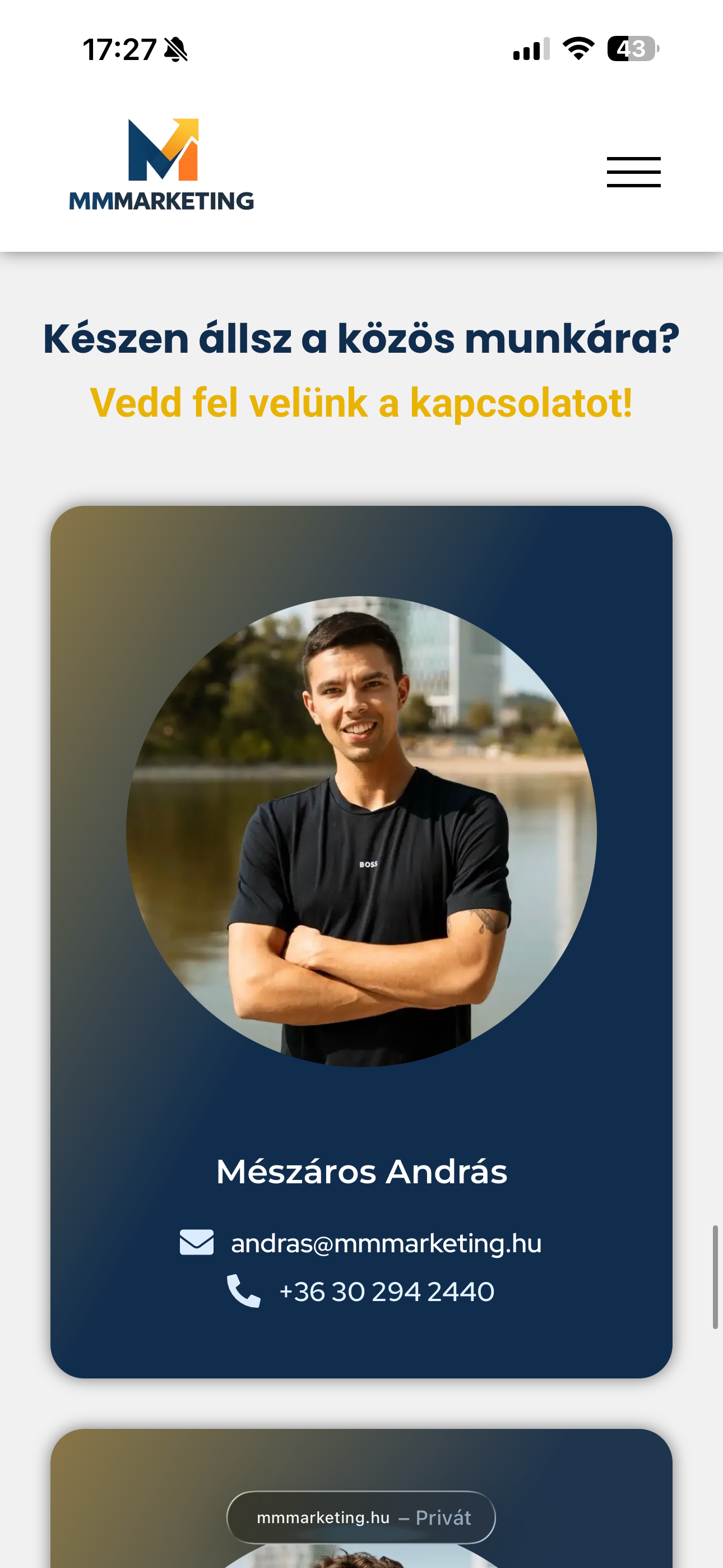 Mészáros András portfolio